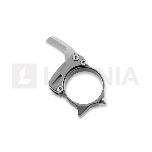 Zyac Knives Titanium Ring kääntöveitsi, harmaa