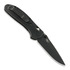 Skladací nôž Benchmade Griptilian, tlačidlo, čierna 551BK-S30V