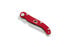 Claude Dozorme Baroudeur aluminium folding knife, red