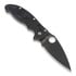 Skladací nôž Spyderco Manix 2 Lightweight, čierna C101PBBK2