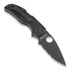 Spyderco Native 5 折り畳みナイフ, 黒, 鋸歯状 C41PSBBK5