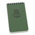 Rite in the Rain - 3 x 5 Top Spiral Notebook, grøn