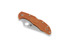 Spyderco Delica 4 Burnt Orange Sprint Run folding knife C11FPBORE