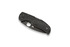 Spyderco Native 5 folding knife, spyderedge, black C41SBBK5