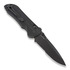 Benchmade Stryker Drop Point 折り畳みナイフ, 黒, 鋸歯状 908SBK