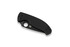 Spyderco Tenacious 折叠刀, 黑色, 锯齿刀片 C122GBBKPS