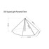 DD Hammocks SuperLight Pyramid Tent Zelt, olivgrün