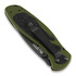 Kershaw Blur foldekniv, svart, grønn 1670OLBLK