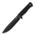Fällkniven A1 Leather överlevnadskniv, svart A1BL