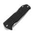 Saliekams nazis 1881 Knifeworks Bourbon, Black G-10