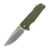Navaja 1881 Knifeworks Bourbon, OD Green G-10