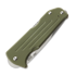 Navaja 1881 Knifeworks Bourbon, OD Green G-10
