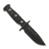 1881 Knifeworks Luke Airman veitsi, Black G-10