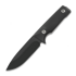 Cuchillo 1881 Knifeworks The San, Black G-10