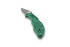 Spyderco Delica 4 접이식 나이프, FRN, Flat Ground, 초록 C11FPGR