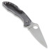 Складной нож Spyderco Delica 4, FRN, Flat Ground, серый C11FPGY
