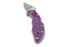 Zavírací nůž Spyderco Delica 4, FRN, Flat Ground, purpurový C11FPPR