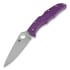 Briceag Spyderco Endura 4, FRN, Flat Ground, violet C10FPPR