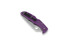 Spyderco Endura 4 Taschenmesser, FRN, Flat Ground, purpur C10FPPR