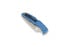 Spyderco Endura 4 vouwmes, FRN, Flat Ground, blauw C10FPBL