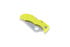 Spyderco Ladybug 3 접이식 나이프, FRN, 노랑, 톱니 모양 칼날 LYLS3