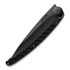 Deejo Carbon Fiber 37g 折り畳みナイフ, 黒