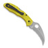 Складной нож Spyderco Tasman Salt 2, spyderedge, жёлтый C106SYL2