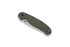Ontario RAT-1 folding knife, green/satin, combo edge 8849OD