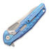 Rike Knife Thor 3 Framelock M390 folding knife, blue