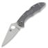 Spyderco Delica 4 FRN Flat Ground folding knife
