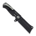 Andre de Villiers Mini Cleaver Blackwash V-mill folding knife