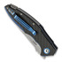 MKM Knives Raut front flipper Carbon Fibre folding knife MKVP01CF