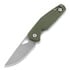 GiantMouse ACE Nimbus Green G10 folding knife
