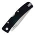 Manly Peak D2 Two Hand Opening folding knife, black