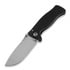 Сгъваем нож Lionsteel SR1 Aluminum, черен SR1ABS