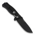 Сгъваем нож Lionsteel SR1 Aluminum Black, черен SR1ABB