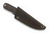 Brisa Necker 70 Scandi neck knife, bison micarta