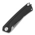 ANV Knives Z200 Plain edge Taschenmesser, G10, schwarz