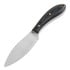 LT Wright Small Northern Hunter AEB-L knife, flat, micarta