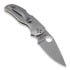 Spyderco Native 5 Fluted Titanium folding knife C41TIFP5