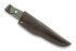 Brisa Trapper 95 kniv, O1 Flat, grön