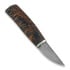 Couteau Roselli Bear Claw, UHC, silver ferrule