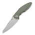 MKM Knives - Raut front flipper, 초록