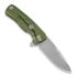 Сгъваем нож Lionsteel ROK Aluminium, od green, LAMNIA EDITION ROKAGSW