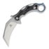 Defcon Jungle Knife karambit knife, shredded carbon fiber
