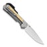 Chris Reeve Sebenza 31 folding knife, large, box elder burl L31-1108