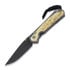 Chris Reeve Sebenza 31 סכין מתקפלת, small, box elder damascus boomerang S31-1110