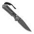 Chris Reeve Sebenza 31 folding knife, small, black micarta damascus raindrop S31-1206