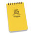 Rite in the Rain - Top Spiral Notebook 3 x 5, yellow