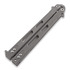 Hinderer Nieves Spanto TI Working Finish Balisong butterfly knife